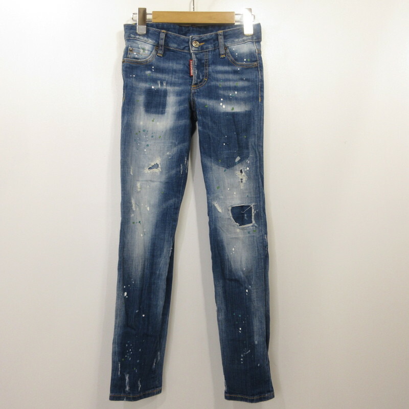 【中古】DSQUARED2 | ディースクエアード デニムパンツ S75LA0975 国内正規品 ブルー サイズ：34【姫路東店】
