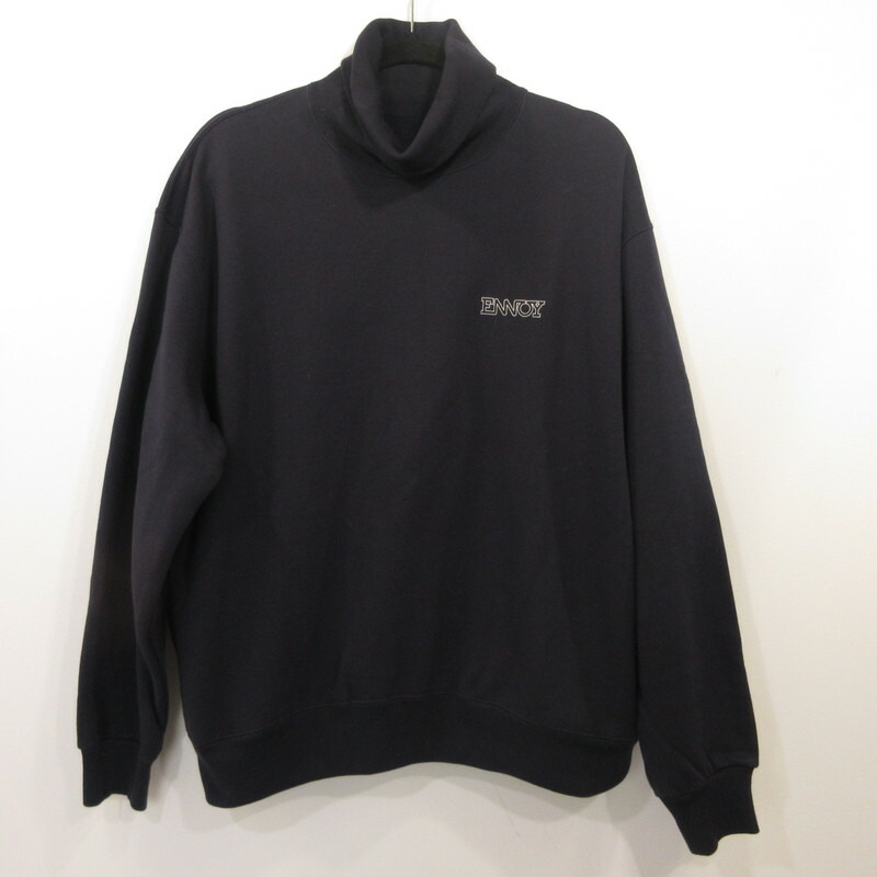 【中古】 The Ennoy Professional エンノイプロフェッショナル Electric Logo Turtleneck スウェット AW24BRENCT05NTL ネイビー サイズ：M【姫路東店】 10,804円