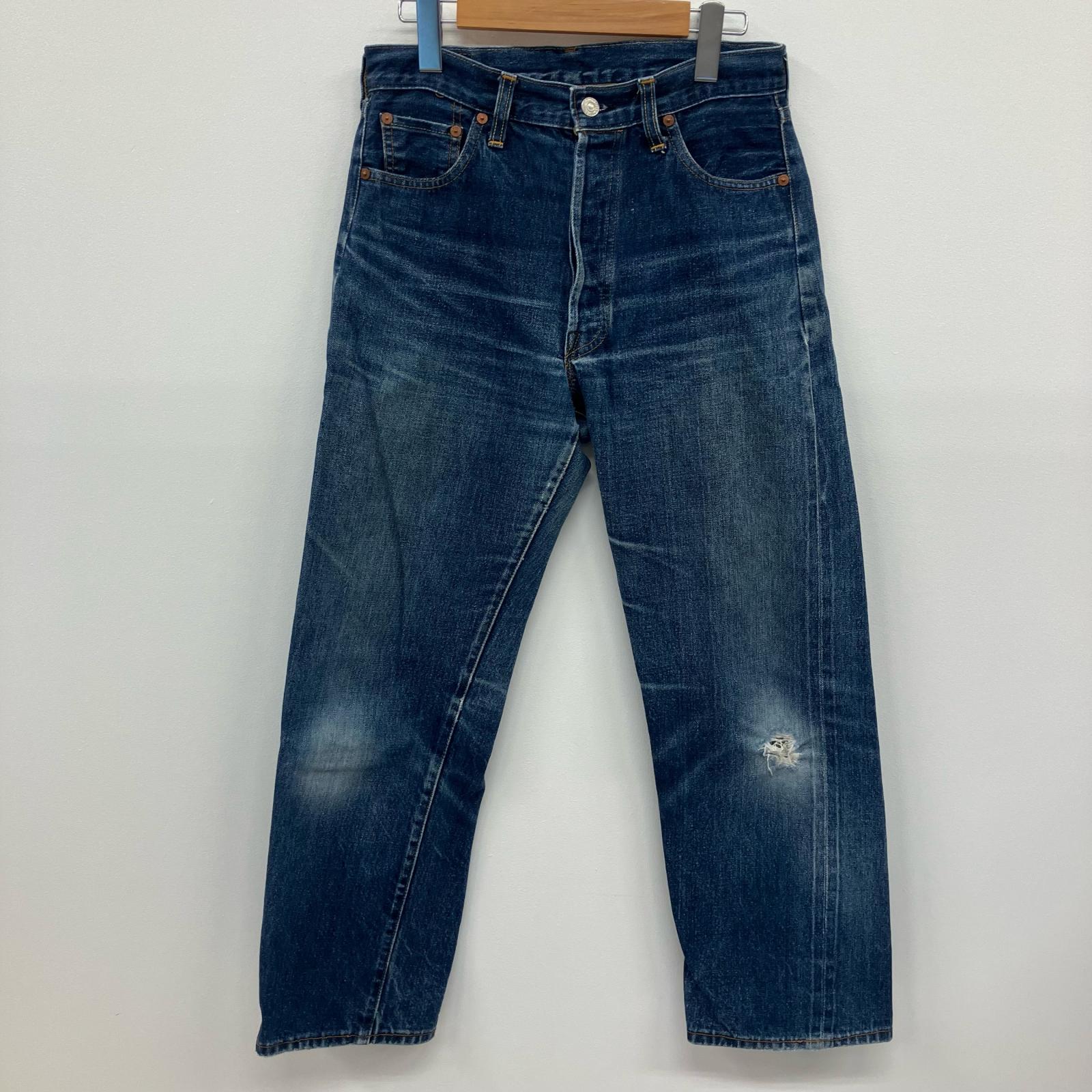 【中古】Levi\u0027s | リーヴァイズジーンズ 501XX ジーンズズボン下 501-0003 点火装置青碧【イオン広店】