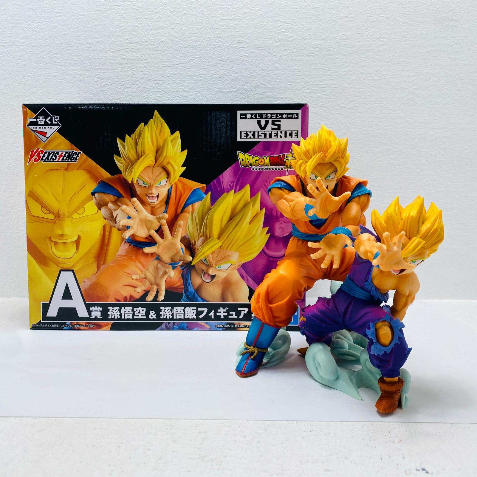 【中古】 A賞孫悟空＆孫悟飯「ドラゴンボールVSEXISTENCE」一番くじ