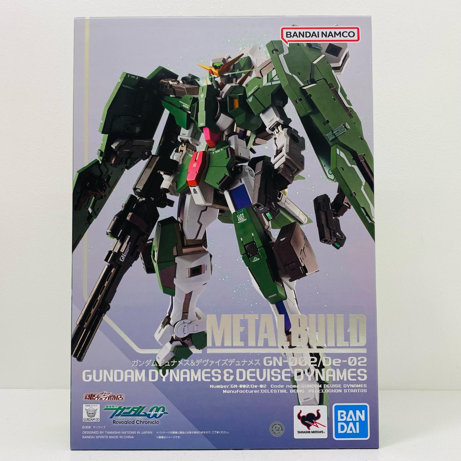 【中古】 METALBUILDガンダムデュナメス＆デヴァイズデュナメス「機動戦士ガンダム00」魂ウェブ商店限定