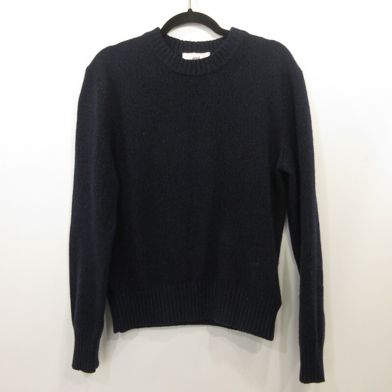 【中古】AMI | アミ セーター HKS127.005 ネイビー サイズ：S【姫路東店】 19,800円