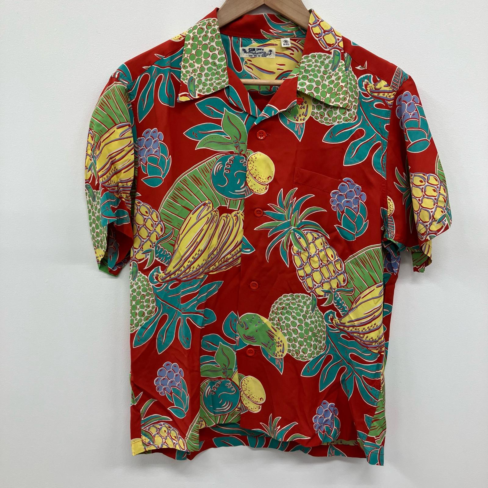 【中古】SUN SURF | サンサーフ その他トップス SS39415 オレンジ サイズ：S【イオン広店】