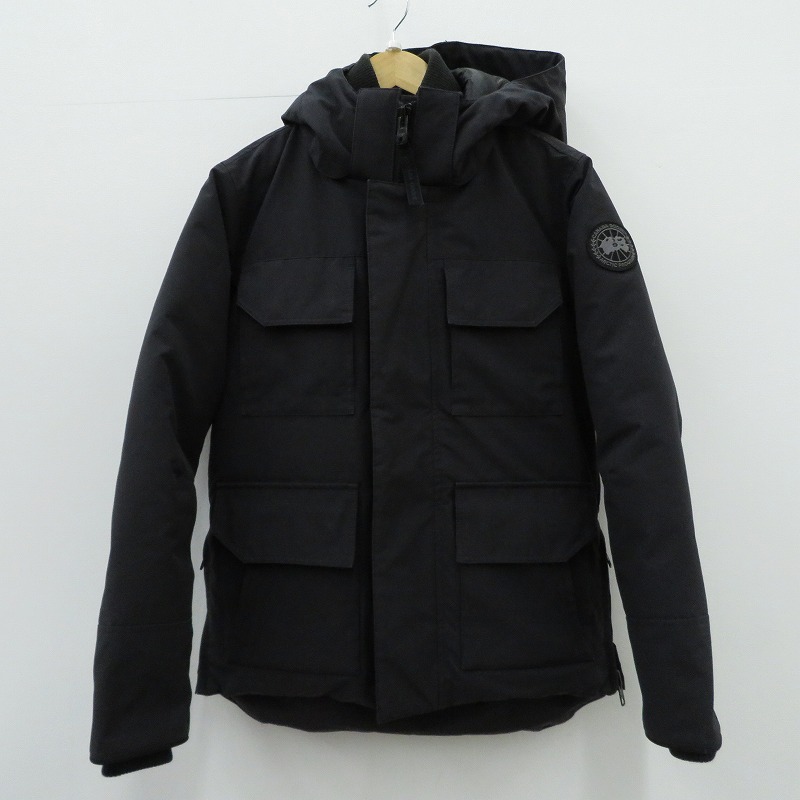 【中古】CANADA GOOSE | カナダグース MAITLAND PARKA BLACK 落ち込む上衣 4550MB 黒いこと 大いさ：S【瀬戸大橋店】