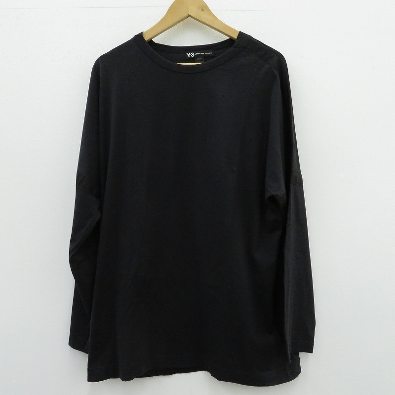 【中古】Y-3 | ワイスリー 長袖Ｔシャツ DY7227 ブラック サイズ：XS【瀬戸大橋店】