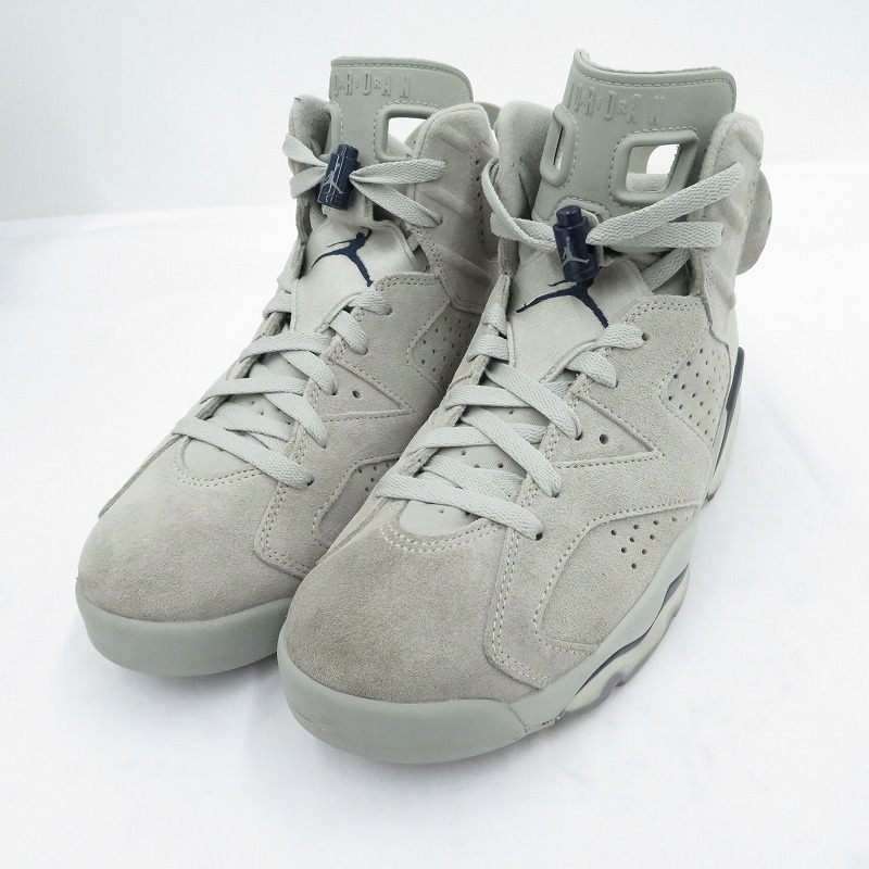 【中古】NIKE | ナイキ Air Jordan 6 \u0027Magnet and College Navy\u0027 スニーカー CT8529-012 エアジョーダン 薄墨色 27珊【瀬戸大橋店】
