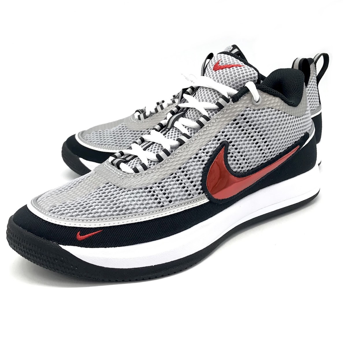 【中古】NIKE | ナイキ BOOK 2 EP \u0027SPIRIDON\u0027 スニーカー IQ0051-001 しろがね色 29珊【倉吉店】