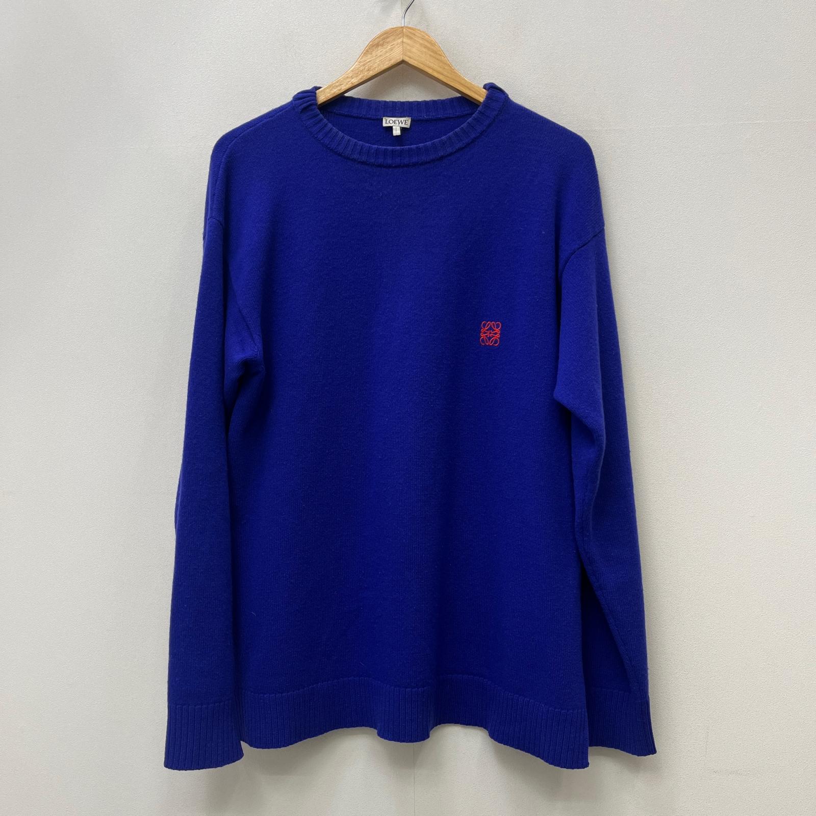 【中古】LOEWE | ロエベ 国内定まり品 編み物 H3299280SM パープル 大きさ：S【加古川店】
