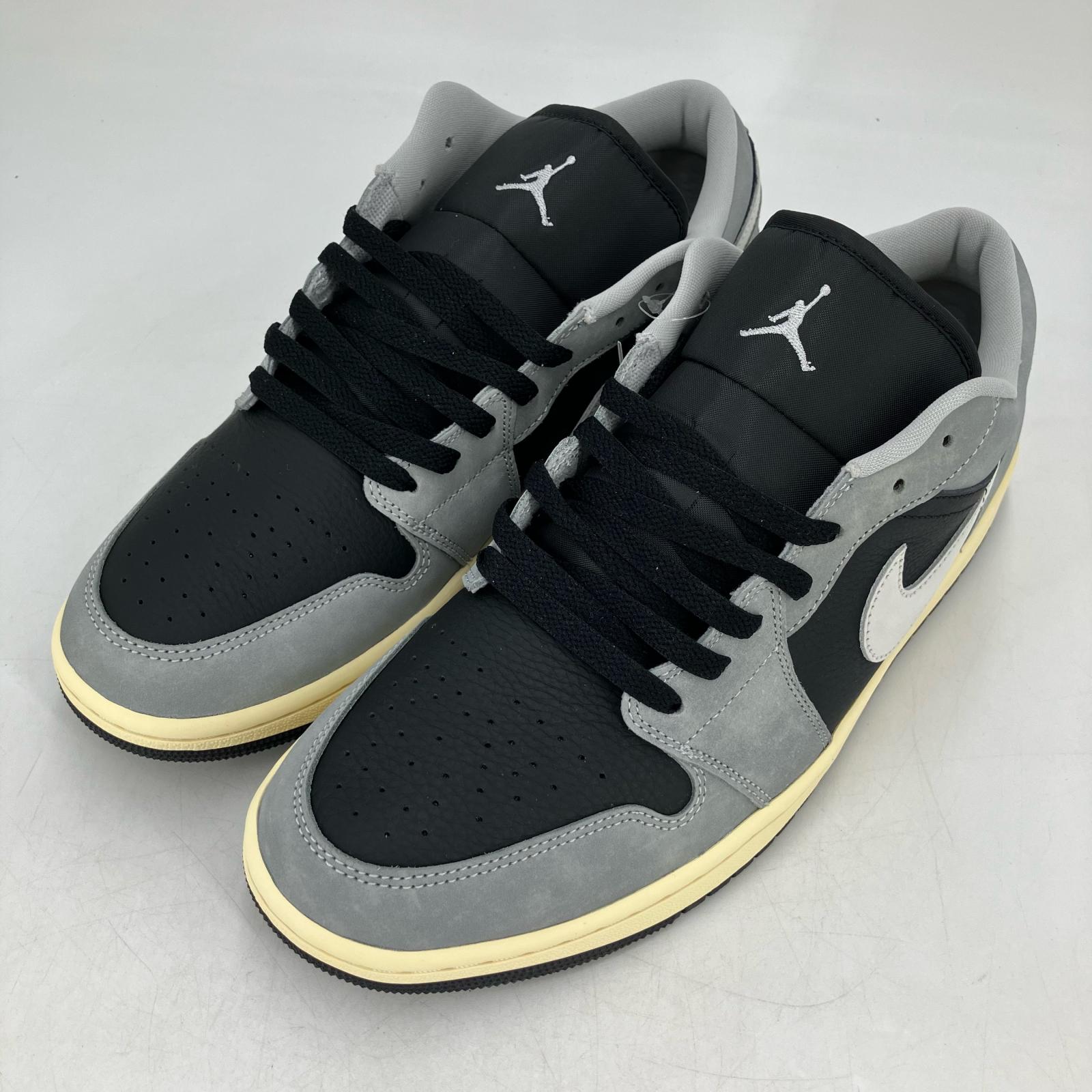 【中古】NIKE AIR JORDAN | ナイキ　エアー　ジョーダン Nike Air Jordan 1 Low SE スニーカー HQ2010-012 グレー 29.5cm【イオン広店】