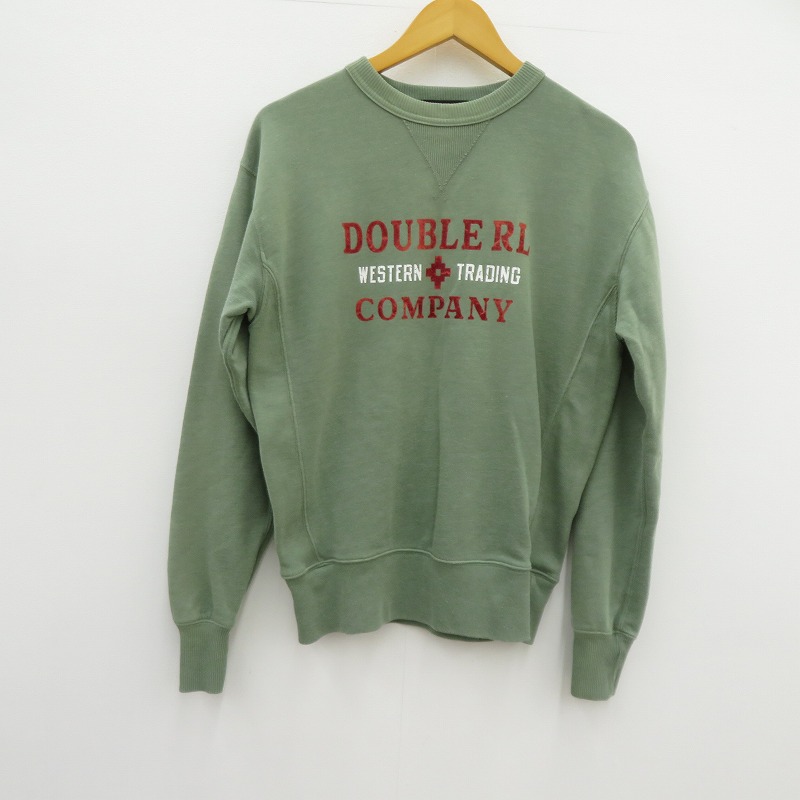 【中古】RRL(RALPH LAUREN) | ダブルアールエルラルフローレン スウェット カーキ サイズ：S【瀬戸大橋店】