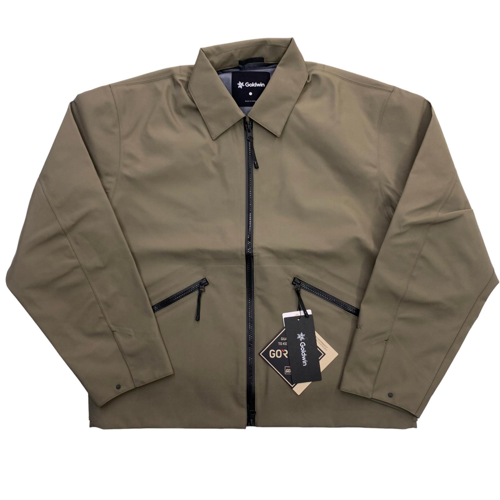 【中古】GOLDWIN | ゴールドウィン GORE-TEX 3L Blouson ナイロンジャケット ベージュ サイズ：L【瀬戸大橋店】