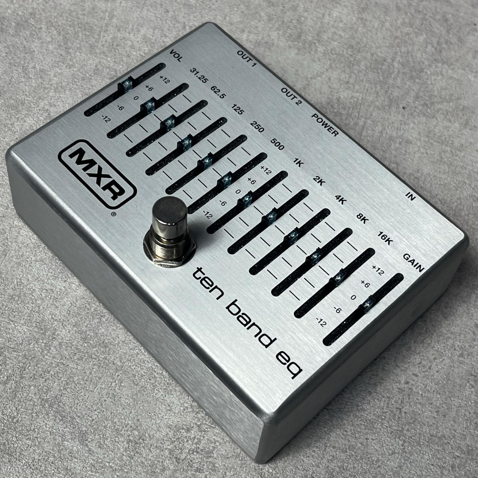 【新品】 MXR | エムエックスアール 楽器 M108S 10 Band Graphic Equalizer【加古川店】｜お宝市番館
