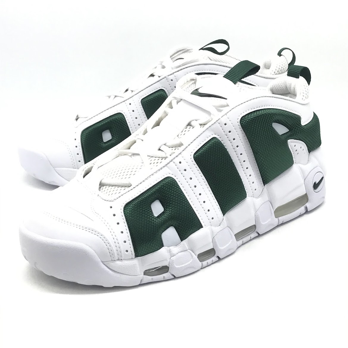 【中古】NIKE | ナイキ AIR MORE UPTEMPO LOW モア アップテンポ スニーカー FZ3055-102 ホワイト×グリーン 29cm【倉吉店】