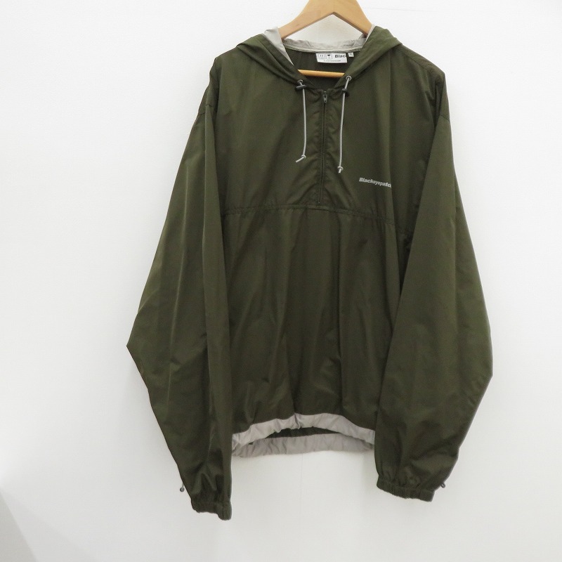 【中古】BlackEyePatch | ブラックアイパッチ アノラックパーカー ジャケット カーキ サイズ：XL【瀬戸大橋店】