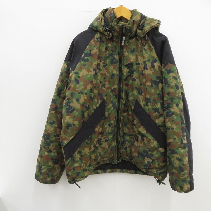 【中古】MASTER PIECE | お師匠さん天下太平 家鴨 中綿上衣 マルチ色合い 大いさ：L【瀬戸大橋店】