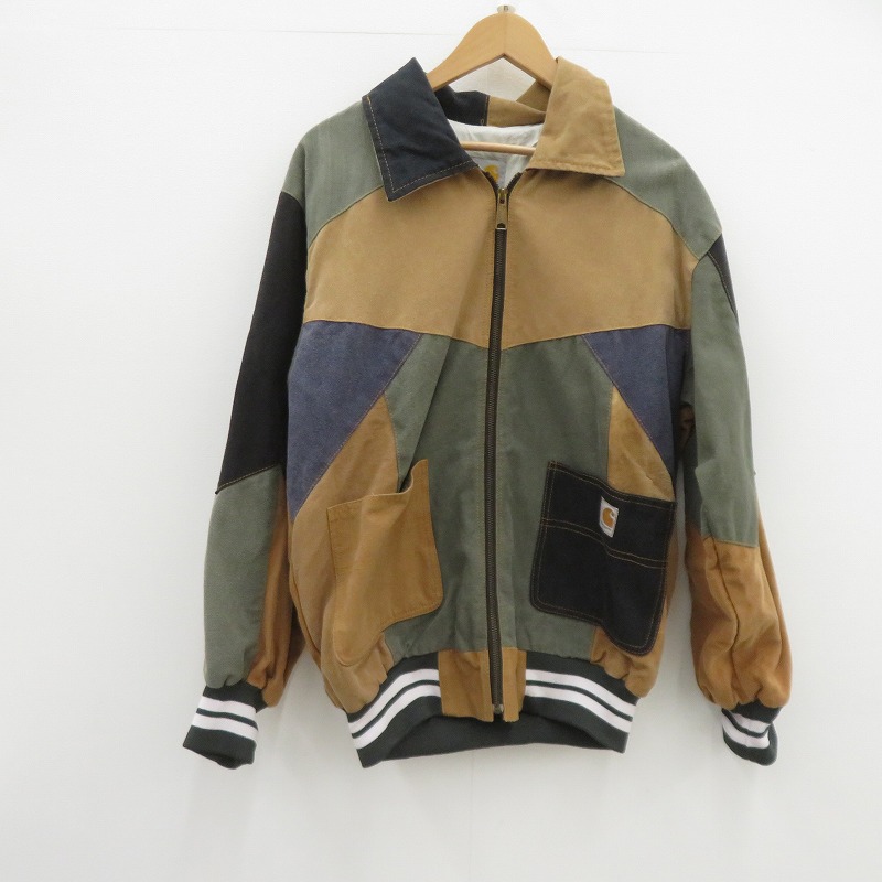 【中古】Carhartt | カーハート パッチワークジャケット マルチカラー サイズ：L【瀬戸大橋店】