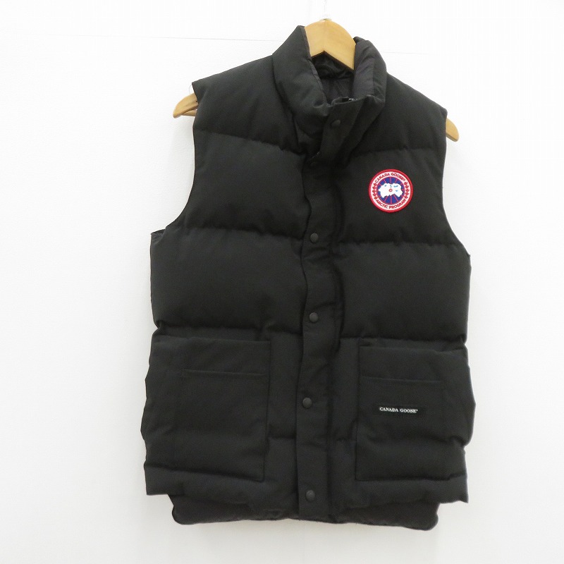 【中古】CANADA GOOSE | カナダグース FREESTYLE VEST ダウンベスト 4150M ブラック サイズ:XS【瀬戸大橋店】