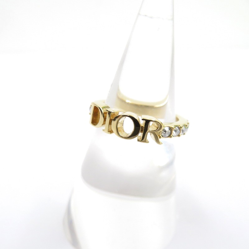 【中古】Dior | ディオール Dio(r)evolution リング・指輪 サイズ：S(約10号) ゴールド【瀬戸大橋店】 16,644円