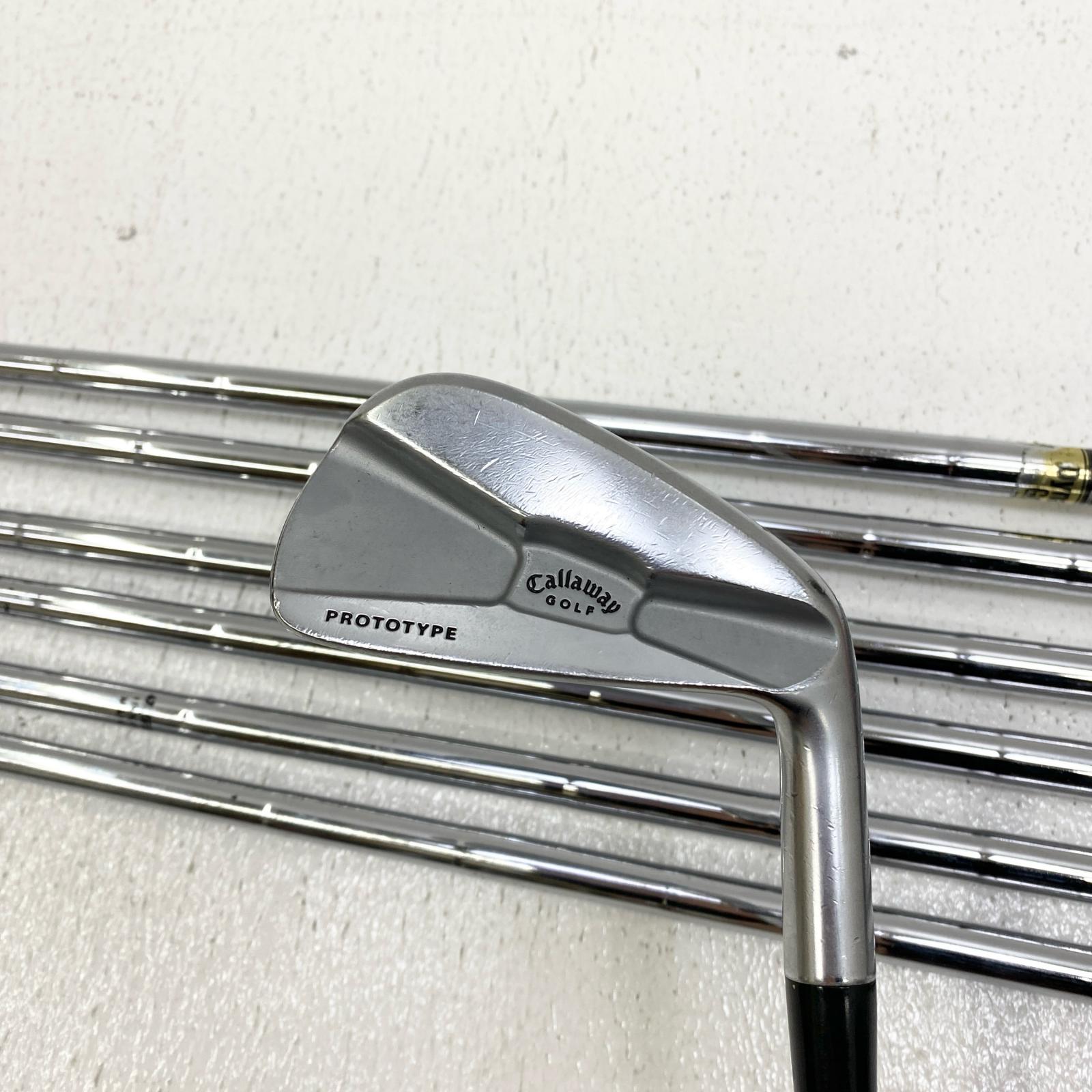 【中古】Callaway キャロウェイ PROTOTYPE(2008) アイアン7本セット 4~9、P Dynamic Gold S300 フレックスS 【加古川店】|お宝市番館