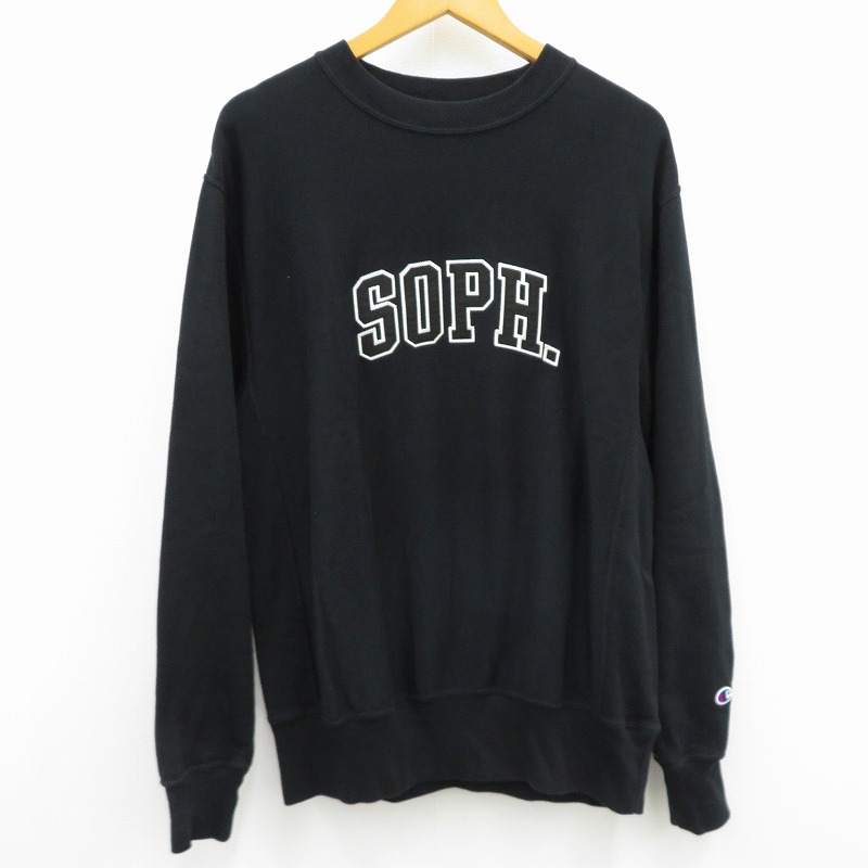 【中古】SOPHNET. | ソフネット ×Champion 流汗 C8-Z009 黒いこと 大きさ：S【瀬戸大橋店】