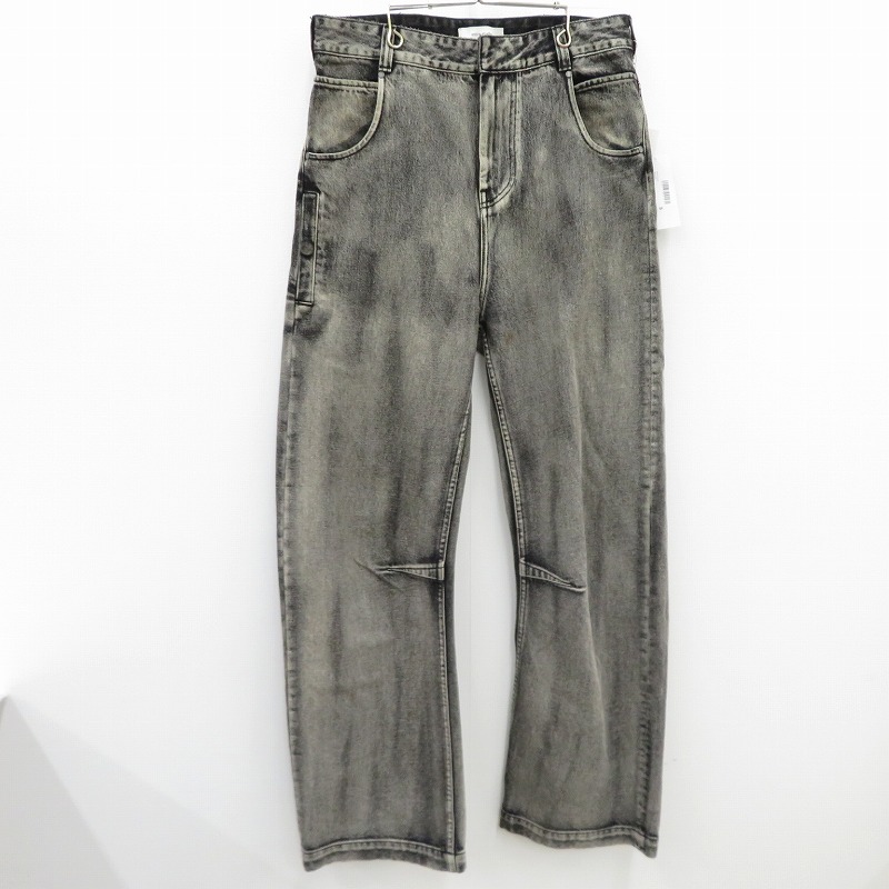【中古】entire studios | エンタイアスタジオ GEM JEANS デニムパンツ ES2431 グレー サイズ：S【瀬戸大橋店】