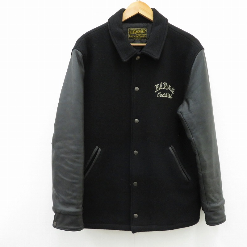 【中古】RADIALL | ラディアル スタジャン RAD-10AW-JK003 ブラック サイズ：XL【瀬戸大橋店】