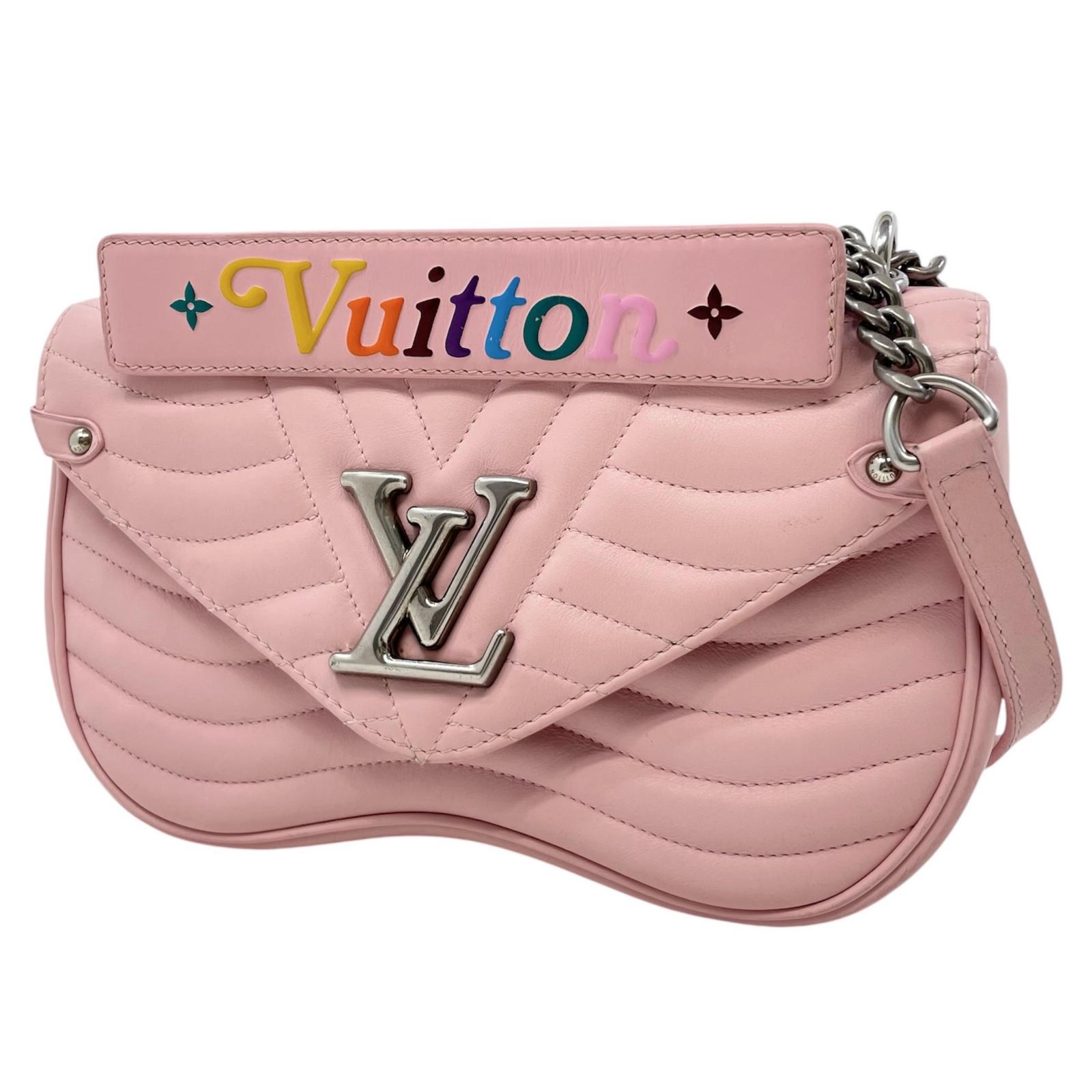 【中古】LOUIS VUITTON | ルイ・ヴィトン ニューウェーブMM ショルダーバッグ M51944 ピンク【尾張小牧店】｜お宝市番館