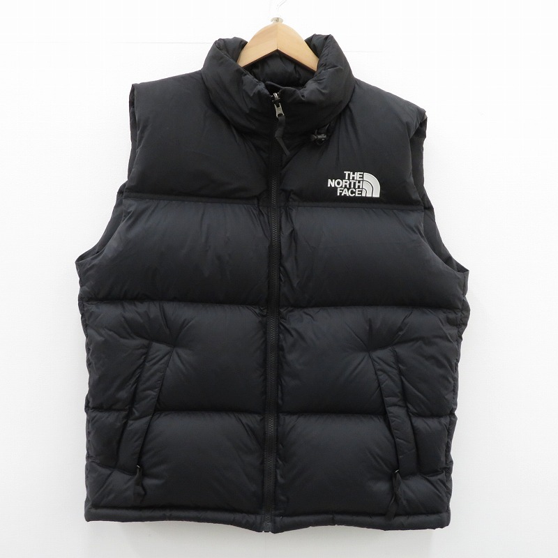 【中古】THE NORTH FACE | ザ・ノースフェイス Nuptse Vest 落ち込むより良い ND92557 黒いこと 大いさ：L【瀬戸大橋店】