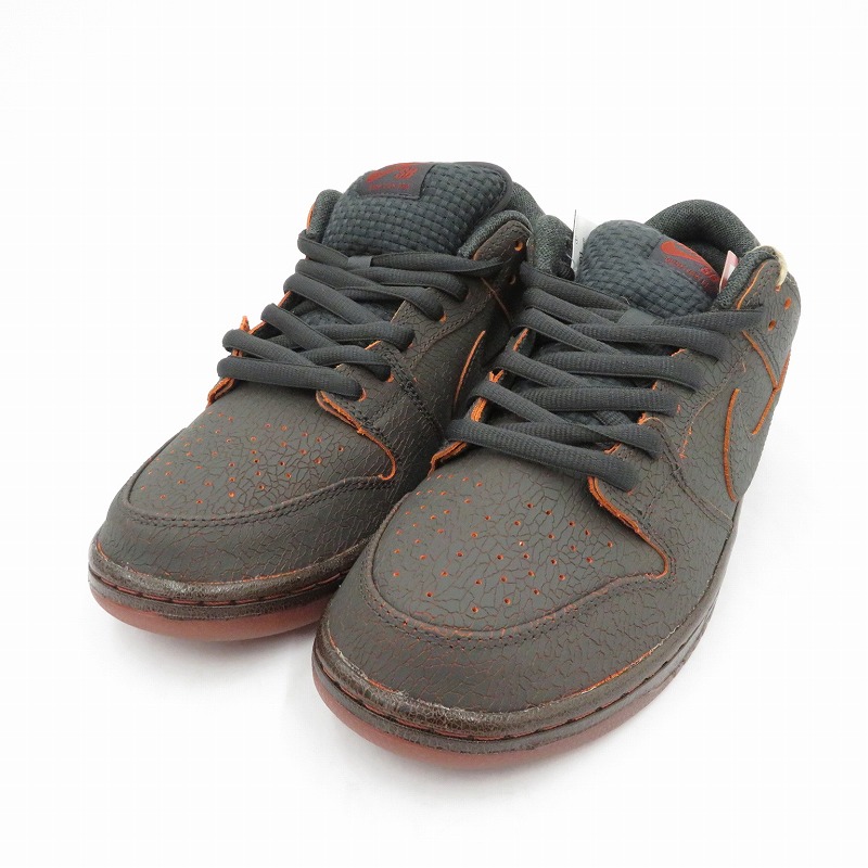 【中古】NIKE | ナイキ Dunk Low Pro \u0027Dark Smoke Grey and Black\u0027 スニーカー HV1668-001 ダンク 赤銅色 28.5糎【瀬戸大橋店】