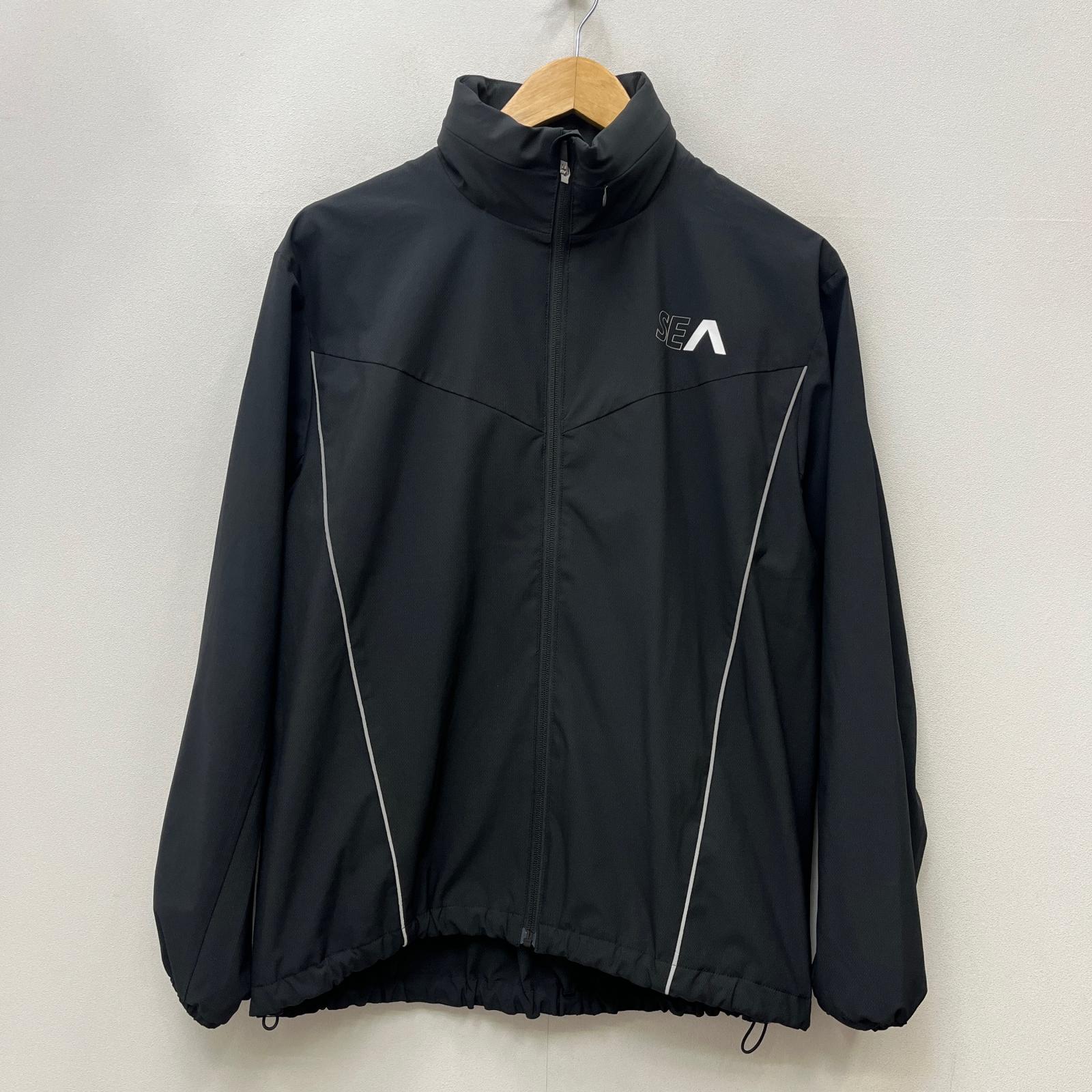 【中古】WIND AND SEA | ウィンダンシーウインダンシー WDS LIGHT JACKET ×rvca ジャージ be042p75 ブラック サイズ：S【加古川店】