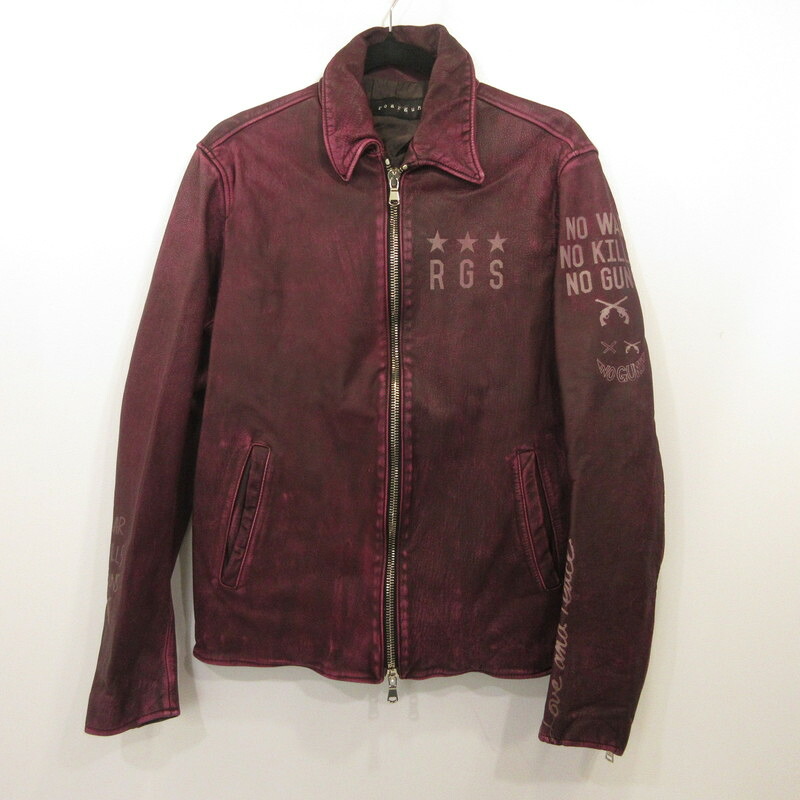 【中古】roar | ロアー レザー 18FGB-12 パープル サイズ：2【姫路東店】