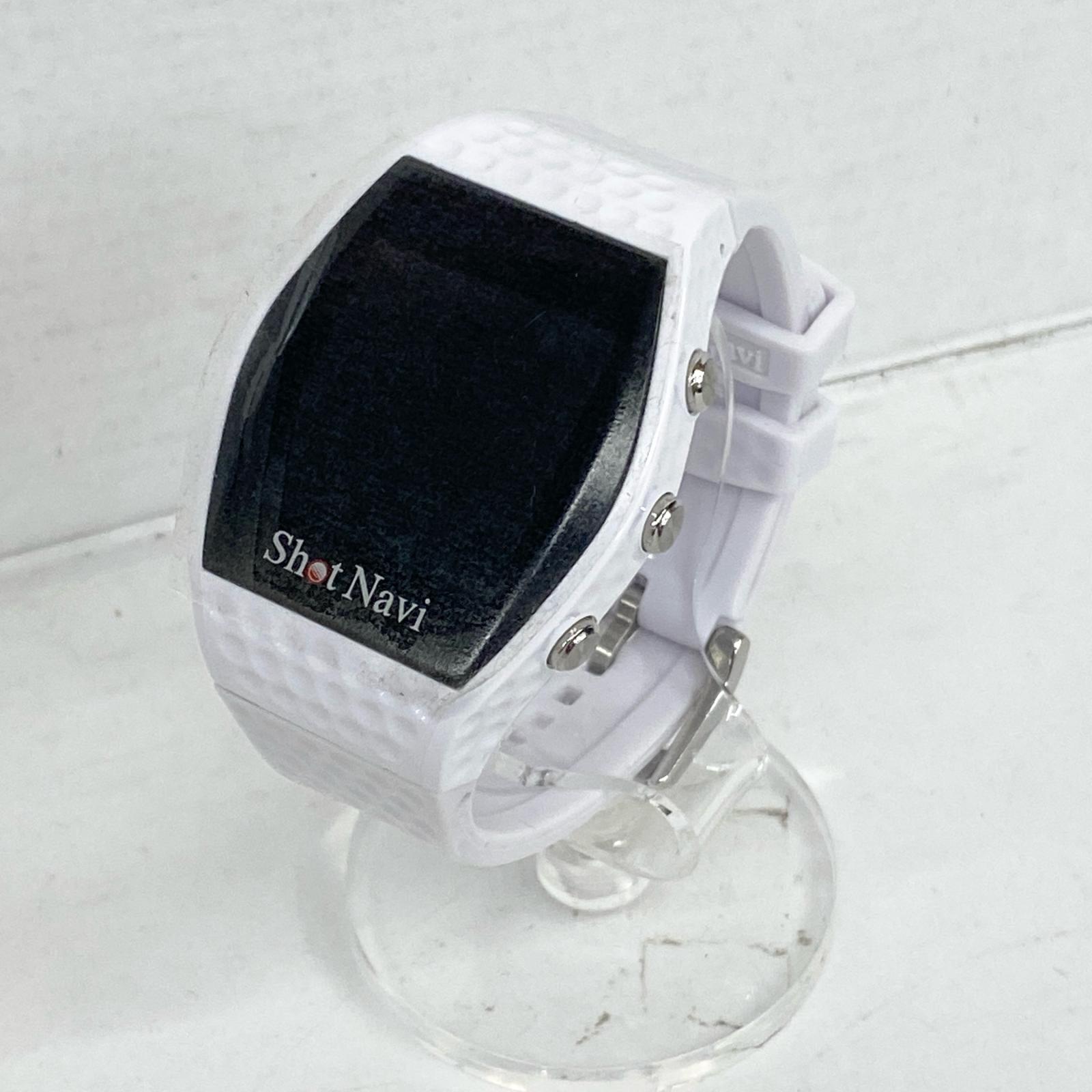 【中古】Shot Navi INFINITY ショットナビインフィニティ ゴルフナビ GPSご覧なさる 箱属する・有線テレビ欠品 通電突き止める済【加古川店】