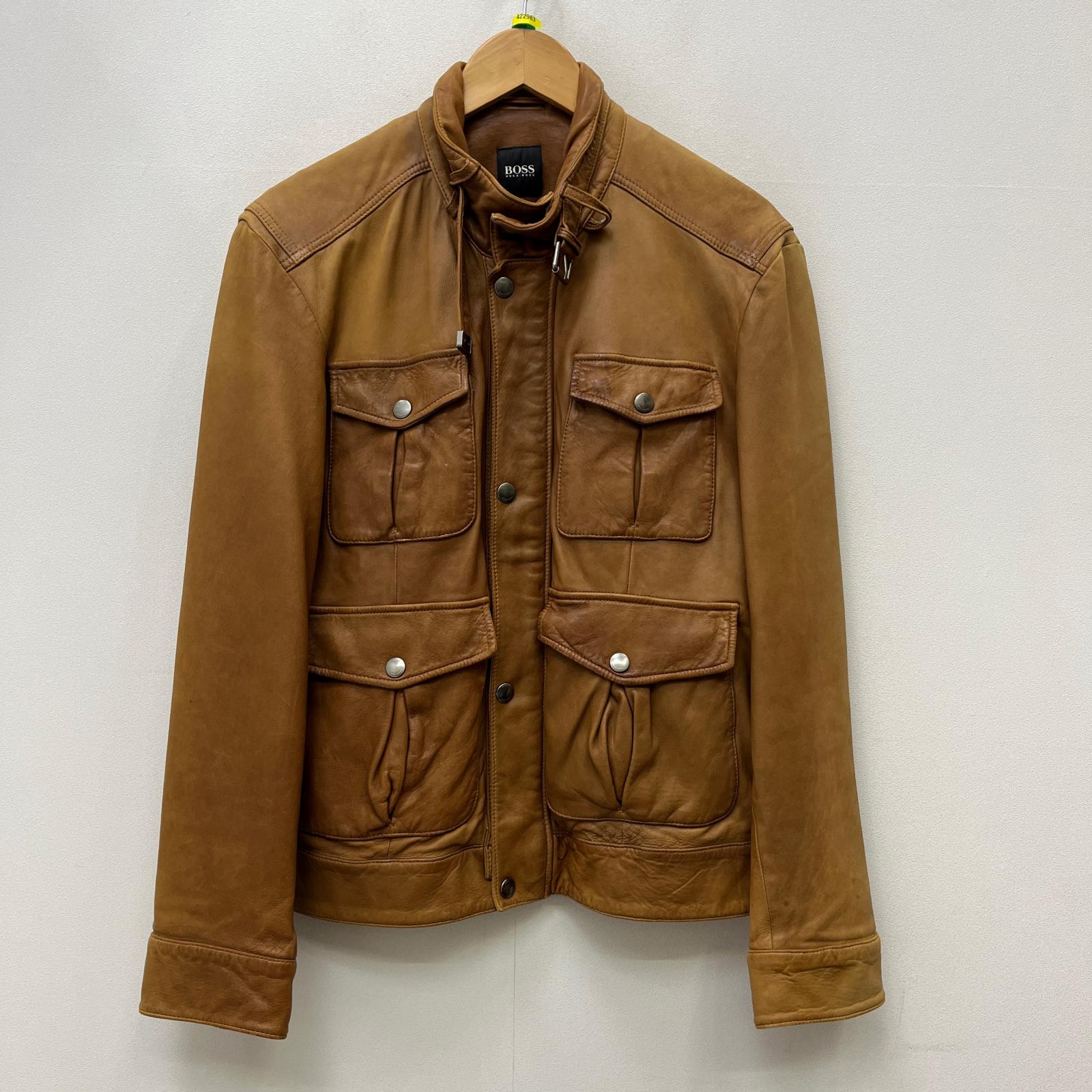 【中古】HUGO BOSS | ヒューゴボス レザー サイズ：46【加古川店】