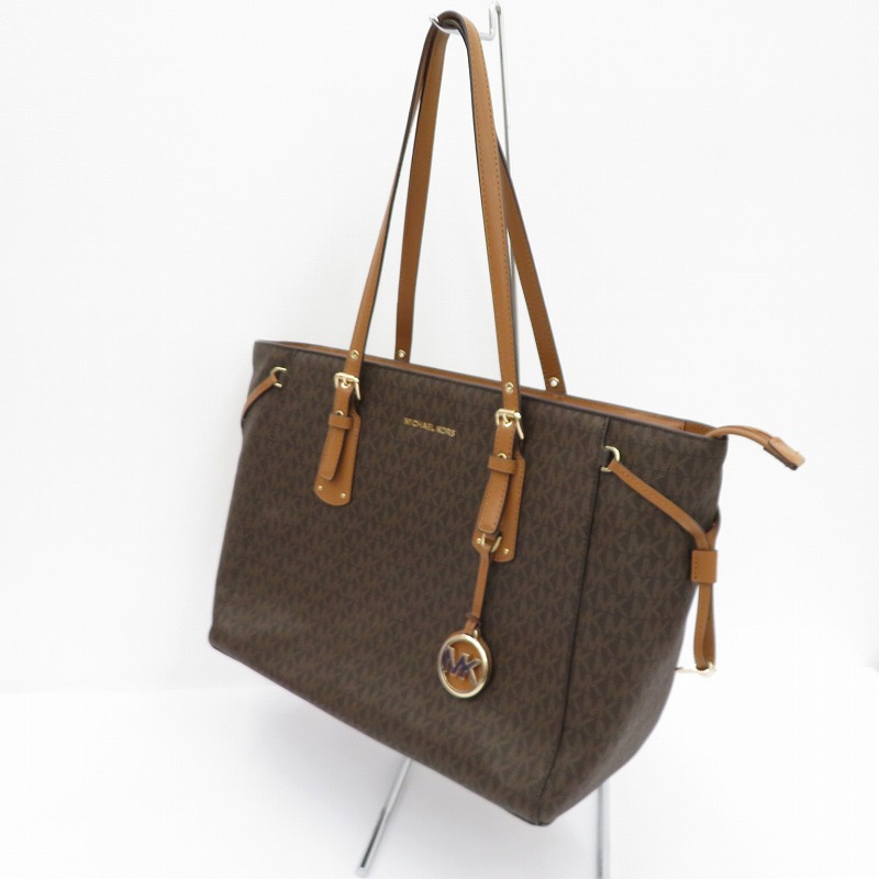 【中古】Michael Kors | マイケルコース トートバッグ 30F8GV6T2B ブラウン【瀬戸大橋店】