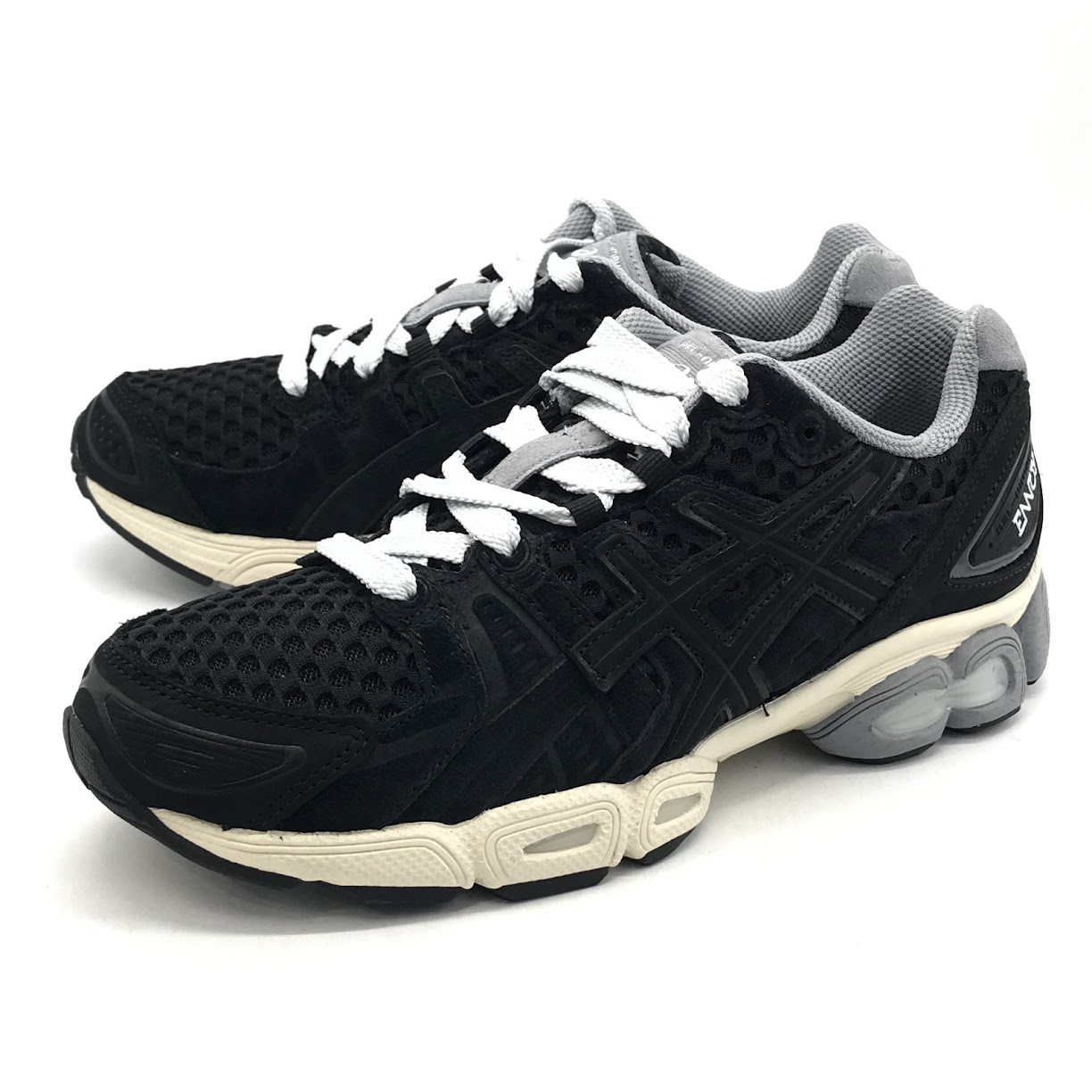 【中古】asics | アシックス GEL-NIMBUS 9/ENNOY スニーカー 1201A9869 ブラック 26cm【倉吉店】
