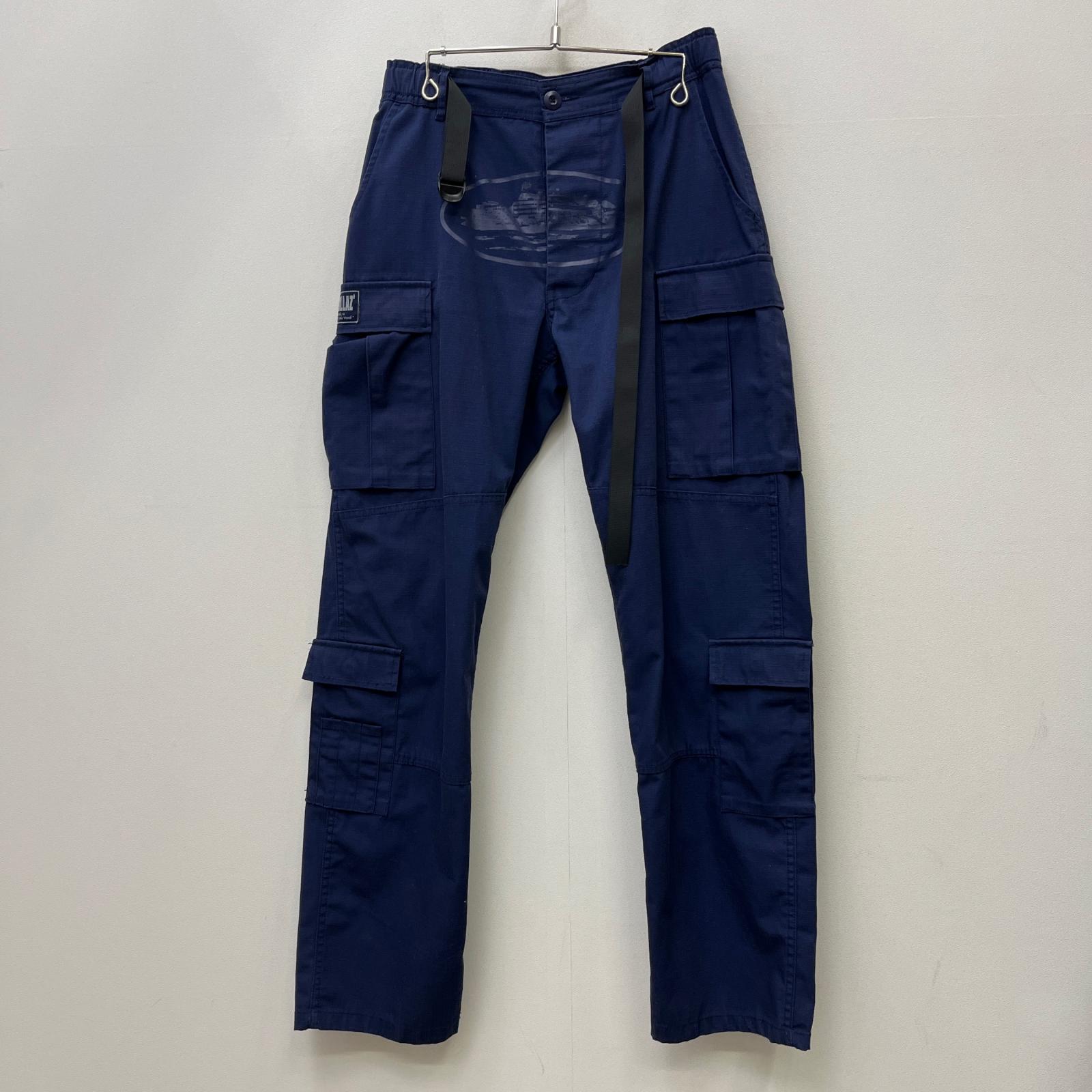 【中古】 corteiz Guerrillaz Cargo pants カーゴパンツ ネイビー サイズ：M【加古川店】