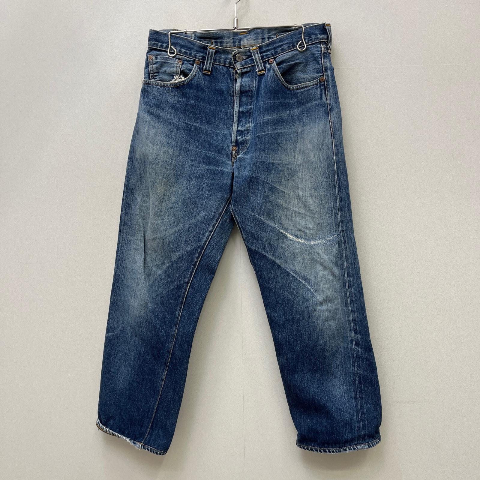【中古】Levi's | リーバイス LOT:201 バレンシア製 レングスカット　90s デニムパンツ インディゴ サイズ：34【加古川店】