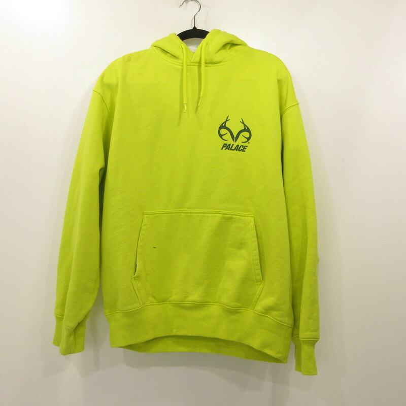【中古】PALACE SKATEBOARDS | パレススケートボード REALTREE TRI-FERG HOOD パーカー イエロー サイズ：L【姫路東店】
