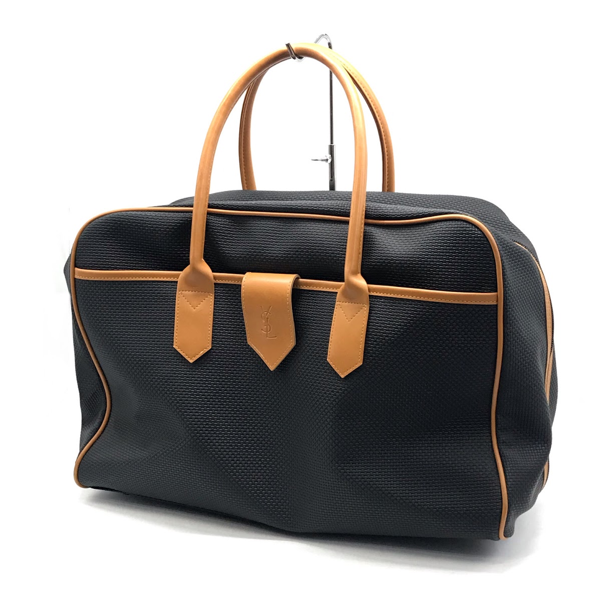 【中古】YVES SAINT LAURENT | イヴ・サンローラン ボストンバッグ ブラック【倉吉店】 9,204円