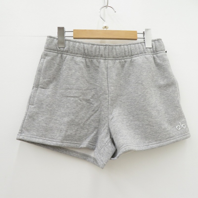 【中古】 Alo Yoga Accolade Short ショートパンツ W6472RG グレー サイズ：S【瀬戸大橋店】