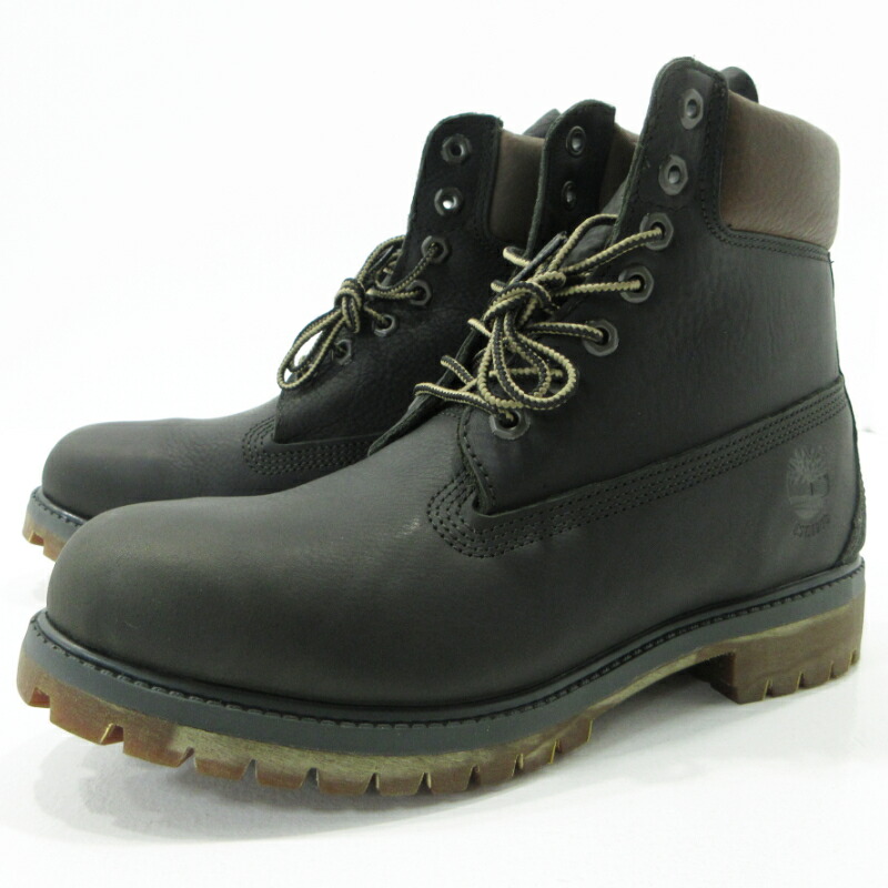 【中古】Timberland | ティンバーランド 45th 6-Inch Premium Waterproof Boots ブーツ A1R1A A2635 ブラック 表記サイズ：85W(約26.5cm)【三重本店】