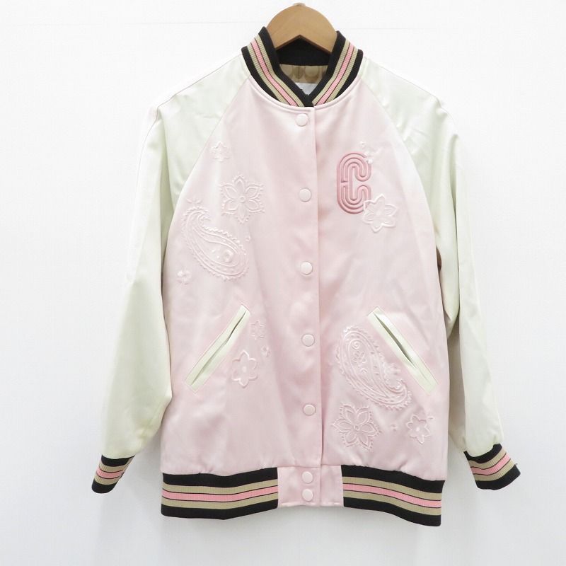 【中古】COACH | コーチ スタジャン C2531 ピンク サイズ：XS【瀬戸大橋店】｜お宝市番館 12,600円