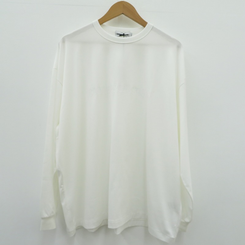 【中古】COOTIE | クーティー Oversized Print L/S Tee 長袖Ｔシャツ CTE-25A340 ホワイト サイズ：S【瀬戸大橋店】