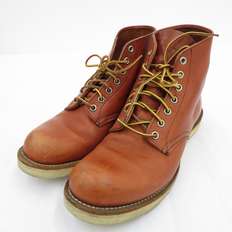 【中古】RED WING | レッドウィング 6-inch Classic Round ブーツ 8166 赤銅色 26珊【瀬戸大橋店】