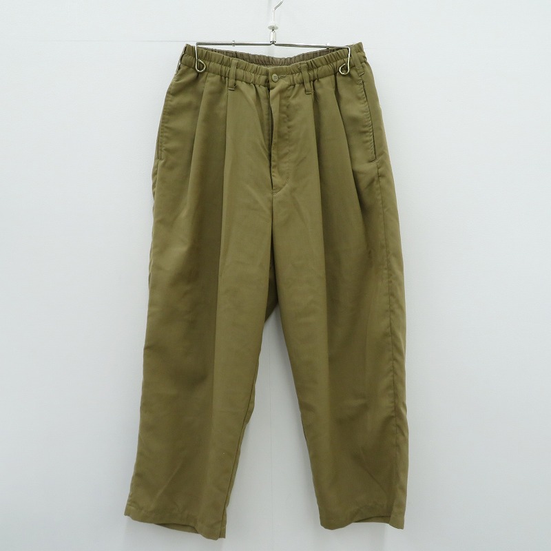 【中古】COOTIE | クーティー T/W 2 Tuck Easy Pants パンツ CTE-19S105 イージーパンツ ベージュ サイズ：S【瀬戸大橋店】