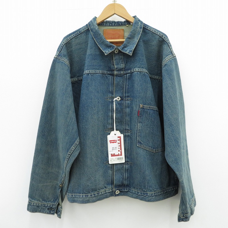 【中古】Levi\u0027s VintageClothing | リーバイスヴィンテージクロージング WWITRUCKER1 ジーンズ 0039S-0001 青碧 大いさ：44【瀬戸大橋店】