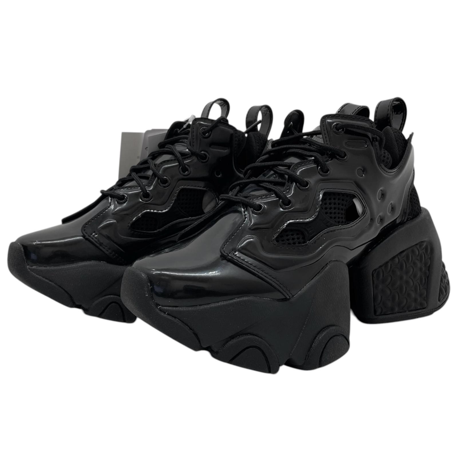 【中古】Reebok×noir kei ninomiya | リーボック×ノワール ケイ ニノミヤ　25AW NOIR FURY BOOT LOW 厚底スニーカー 靴　3P-K102-051-1-1 ブラック 23cm【尾張小牧店】