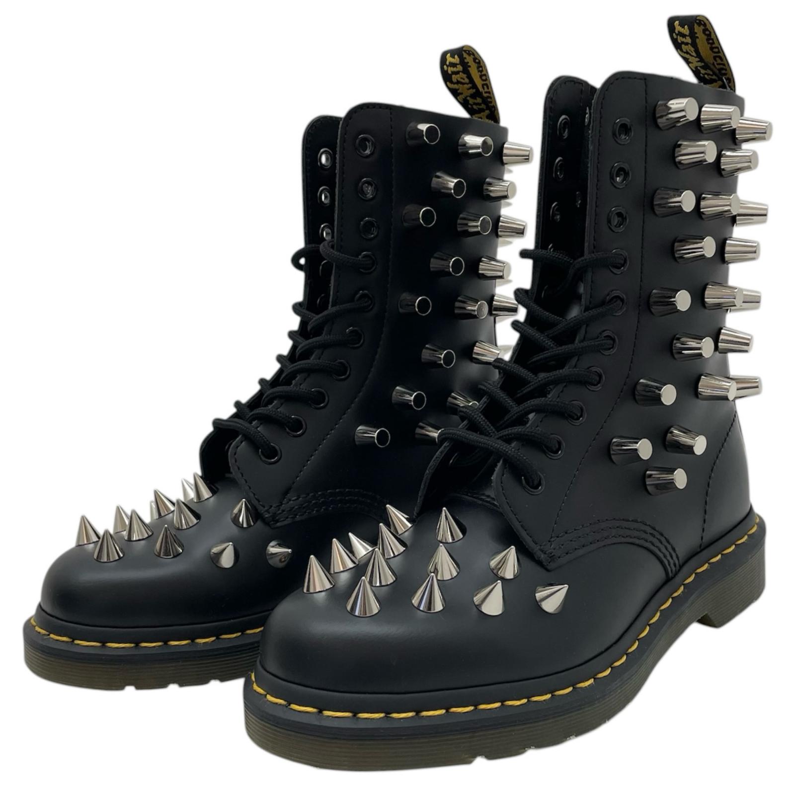 【中古】Dr.Martens×JUNYA WATANABE | ドクターマーチン×ジュンヤ ワタナベ eyeカスタムスタッズブーツ JP-K101-001-1-1 ブラック【尾張小牧店】