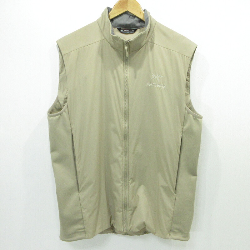 【中古】ARC\'TERYX | アークテリクス ATOM VEST 中綿ベスト ベージュ サイズ：L【三重本店】