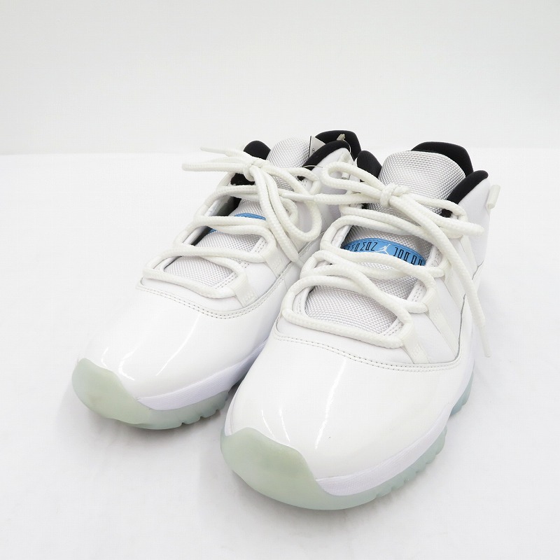 【中古】NIKE | ナイキ Air Jordan 11 Low 'Legend Blue' スニーカー AV2187-117 エアジョーダン ホワイト 27.5cm【瀬戸大橋店】